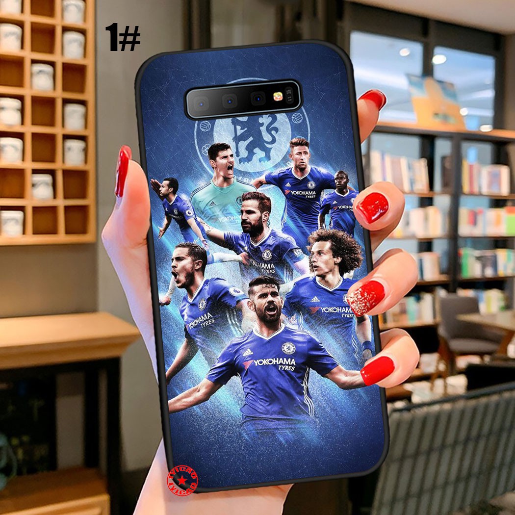 Ốp điện thoại hình đội bóng đá Chelsea 43SA cho Samsung Galaxy S20 S10 S9 Plus Lite Ultra Fe