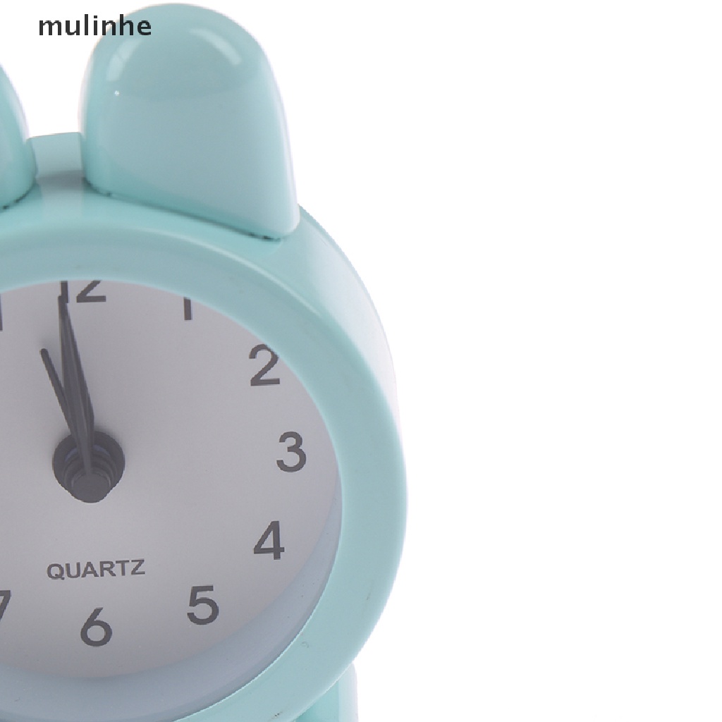 Đồng Hồ Báo Thức Điện Tử Mini Bằng Kim Loại Thiết Kế Dễ Thương Cho Bé