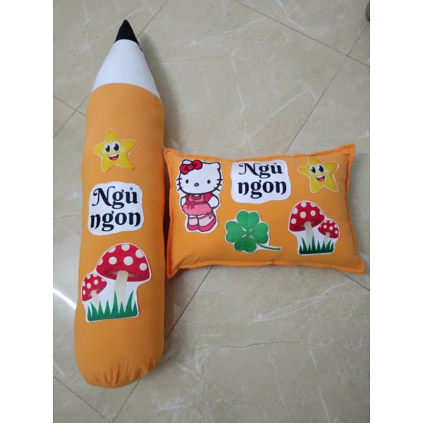 Gối ôm bút chì, gối ôm cà rốt, gối theo tên riêng của bé
