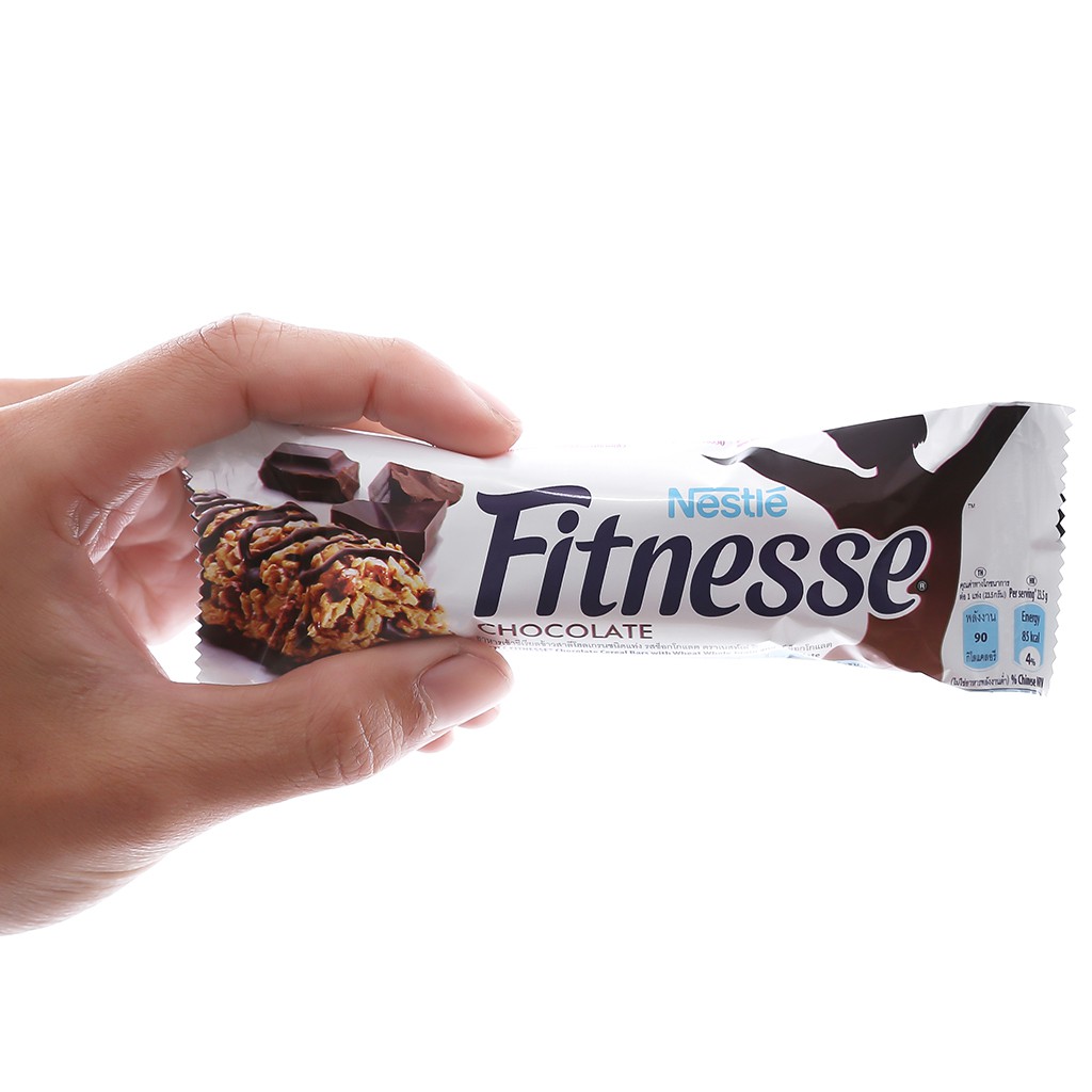 [Mã 252FMCGSALE giảm 8% đơn 500K] Ngũ cốc Nestle Fitnesse vị Socola 23.5g 16 Thanh /1 Hộp