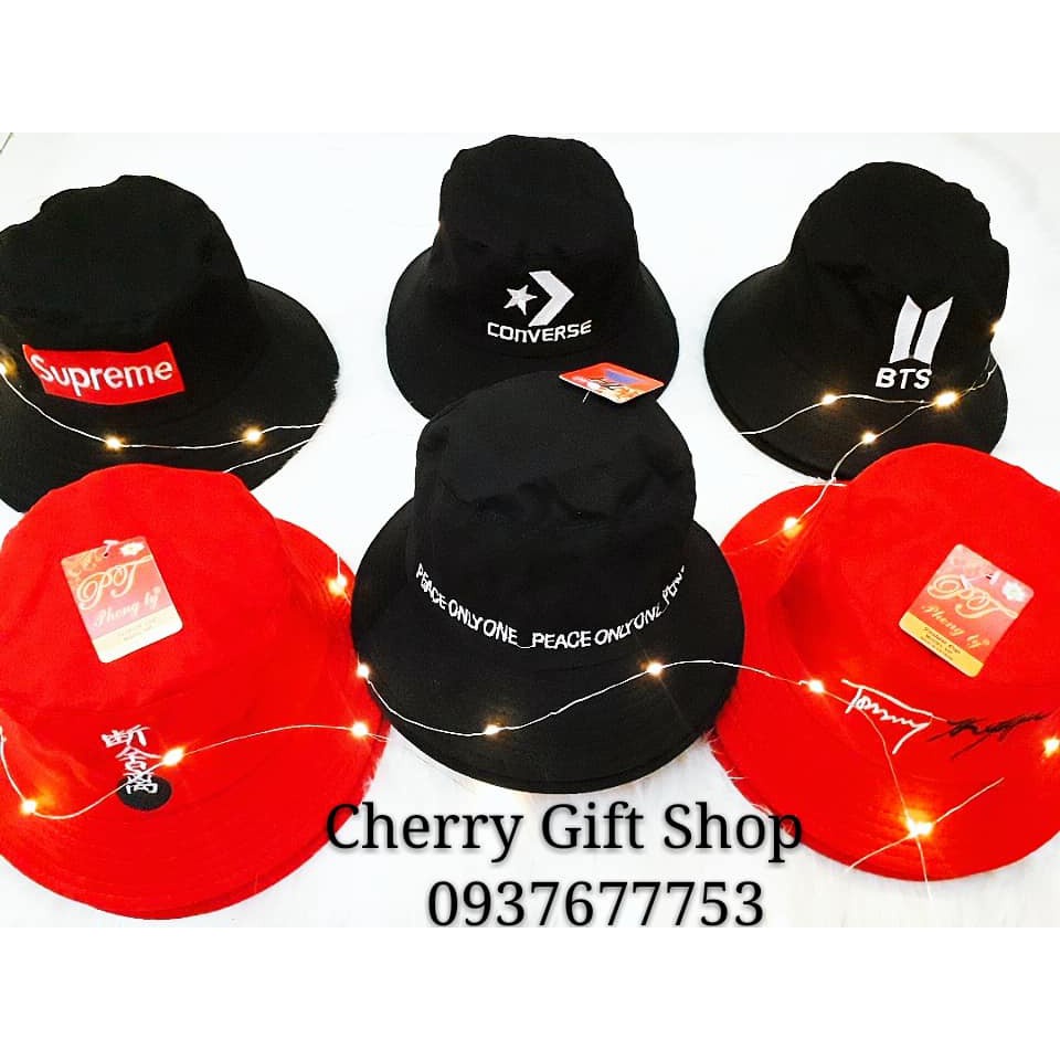 Nón Bucket thời trang Nam Nữ Supreme All New 2019 👒