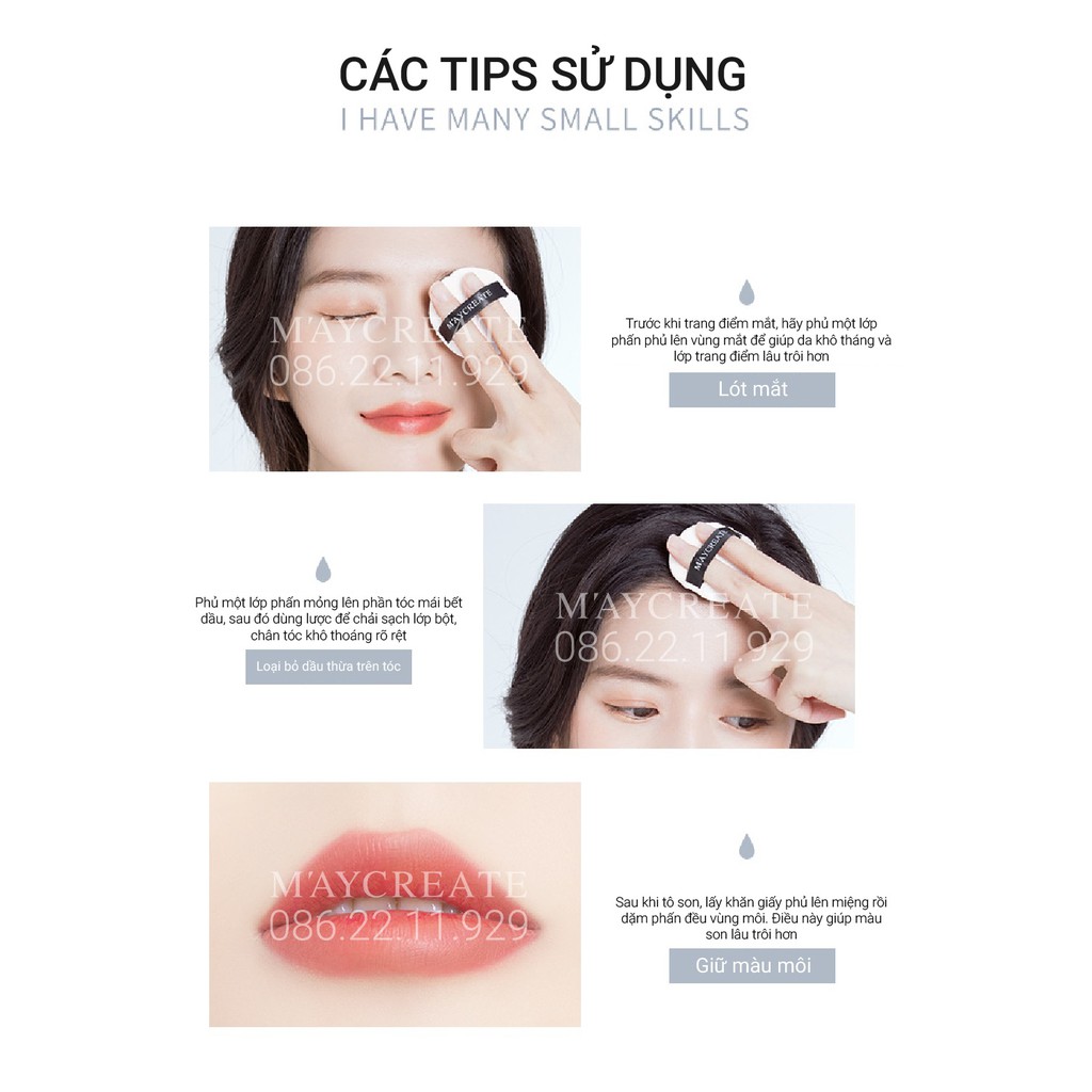 Phấn Phủ Kiềm Dầu 4 Màu Kháng Nước Lâu Trôi Maycreate Hàng Nội Địa Trung | BigBuy360 - bigbuy360.vn