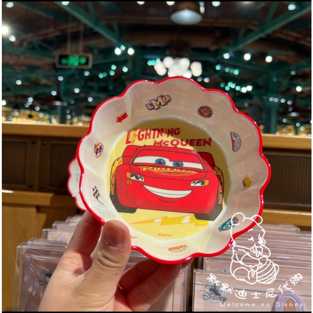 Chén ăn tô nhựa viền hoa melamine hình Frozen Elsa Mickey Minnie Princess Car Mcqueen Disney cho trẻ em