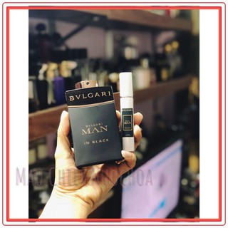 Mẫu thử nước hoa bvlgari man in black 10ml dạng xịt. .