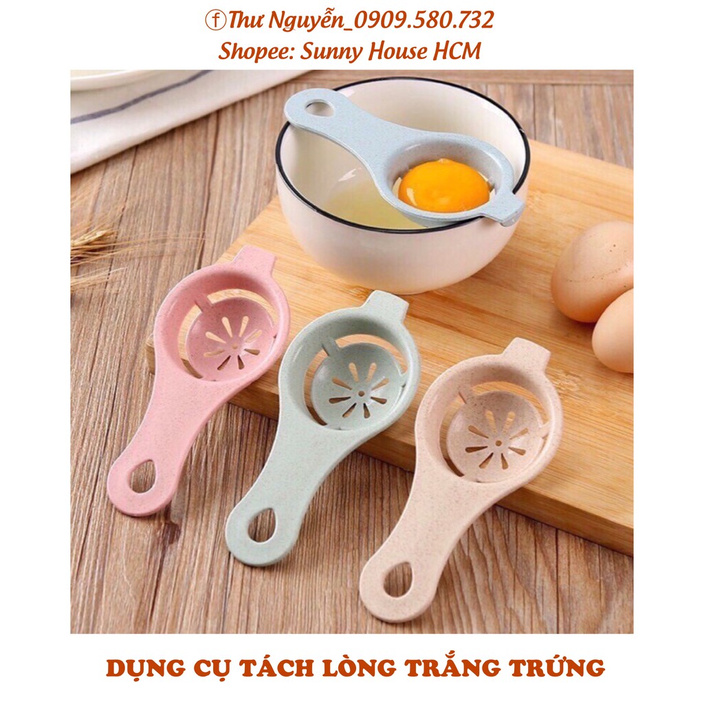 Dụng cụ tách/lọc lòng trắng trứng lúa mạch