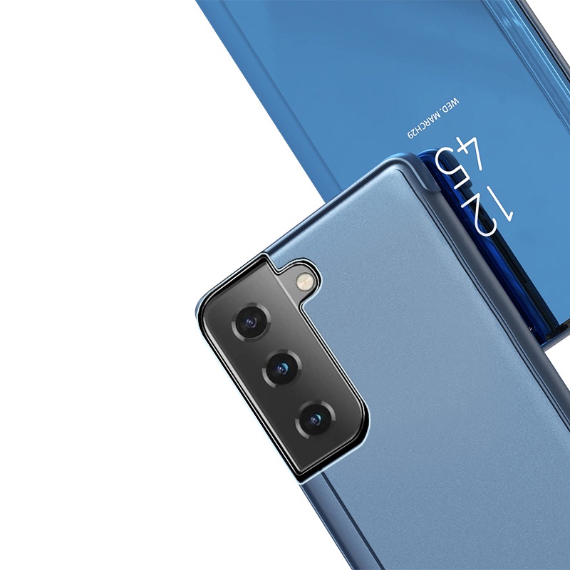 Ốp Điện Thoại Nắp Lật Tráng Gương Thông Minh Có Giá Đỡ Cho Samsung galaxy S22 Plus S21 Ultra S21FE lite 5G
