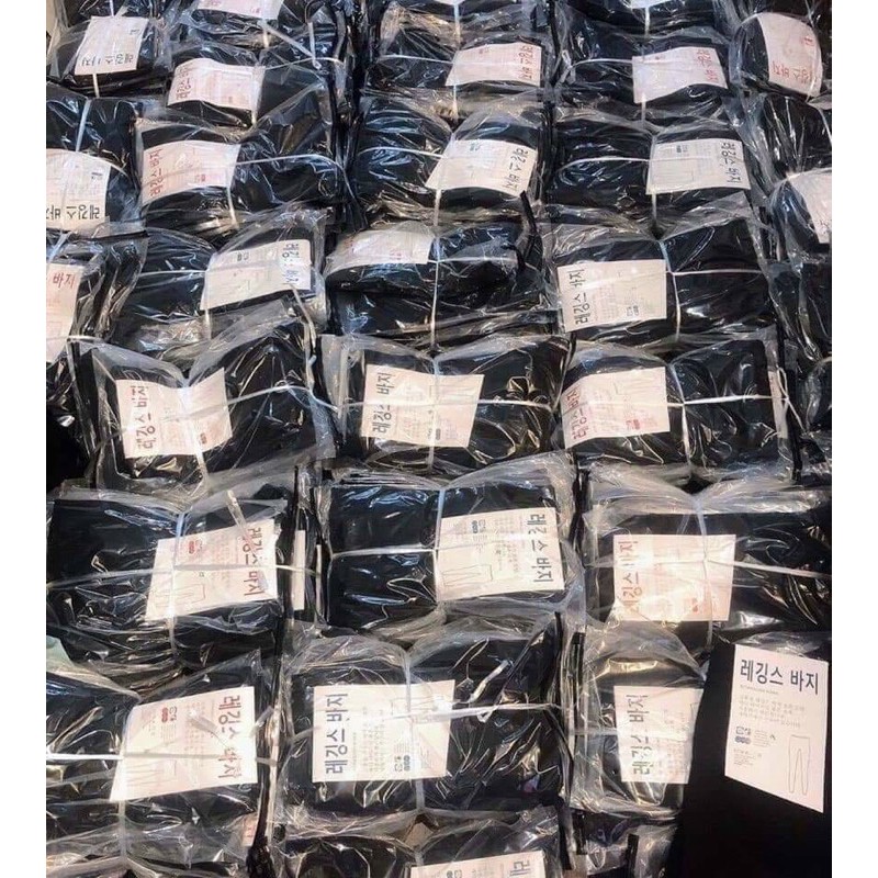 Quần legging nữ [Hàng đẹp] quần legging cotton hàn co giãn 4 chiều cao cấp | BigBuy360 - bigbuy360.vn