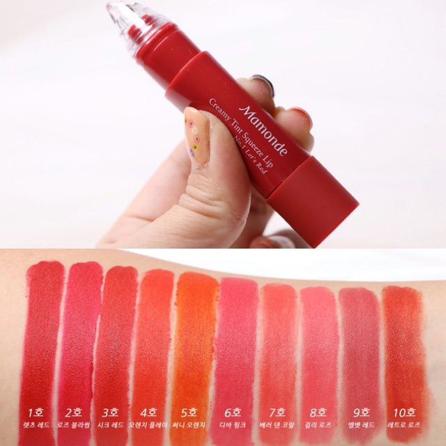 Mamonde Creamy Tint Squeeze Lip