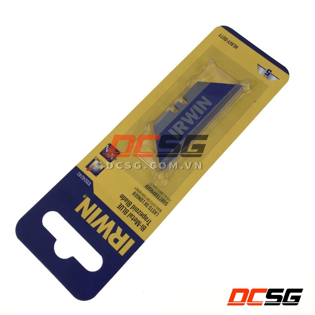 Bộ 05 lưỡi dao rọc cáp Heavy-Duty IRWIN 10504240 | DCSG