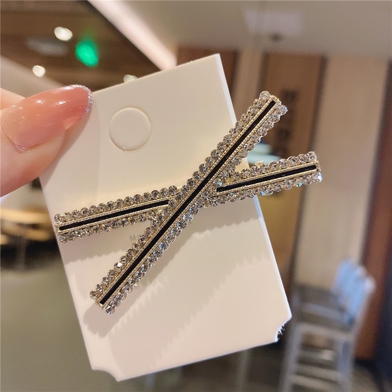 Set 4 kẹp đính đá cao cấp