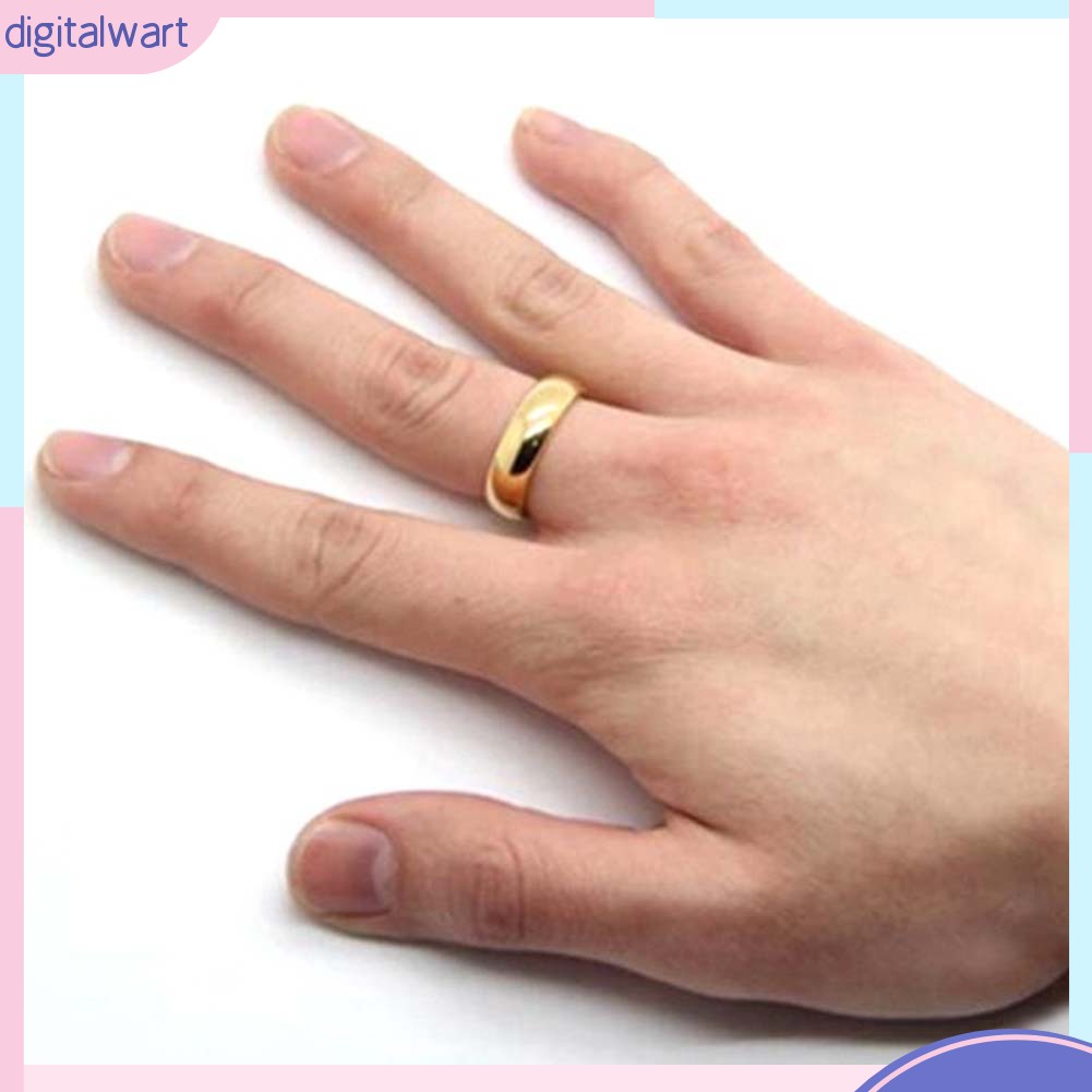 Nhẫn thép không gỉ kiểu dáng thời trang cá tính dành cho nam và nữ