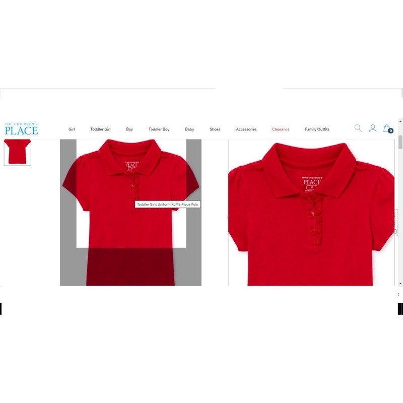 Áo Place cổ polo xuất xịn