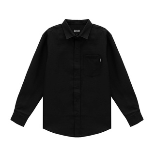 Black long sleeve shirt - áo sơ mi tay dài