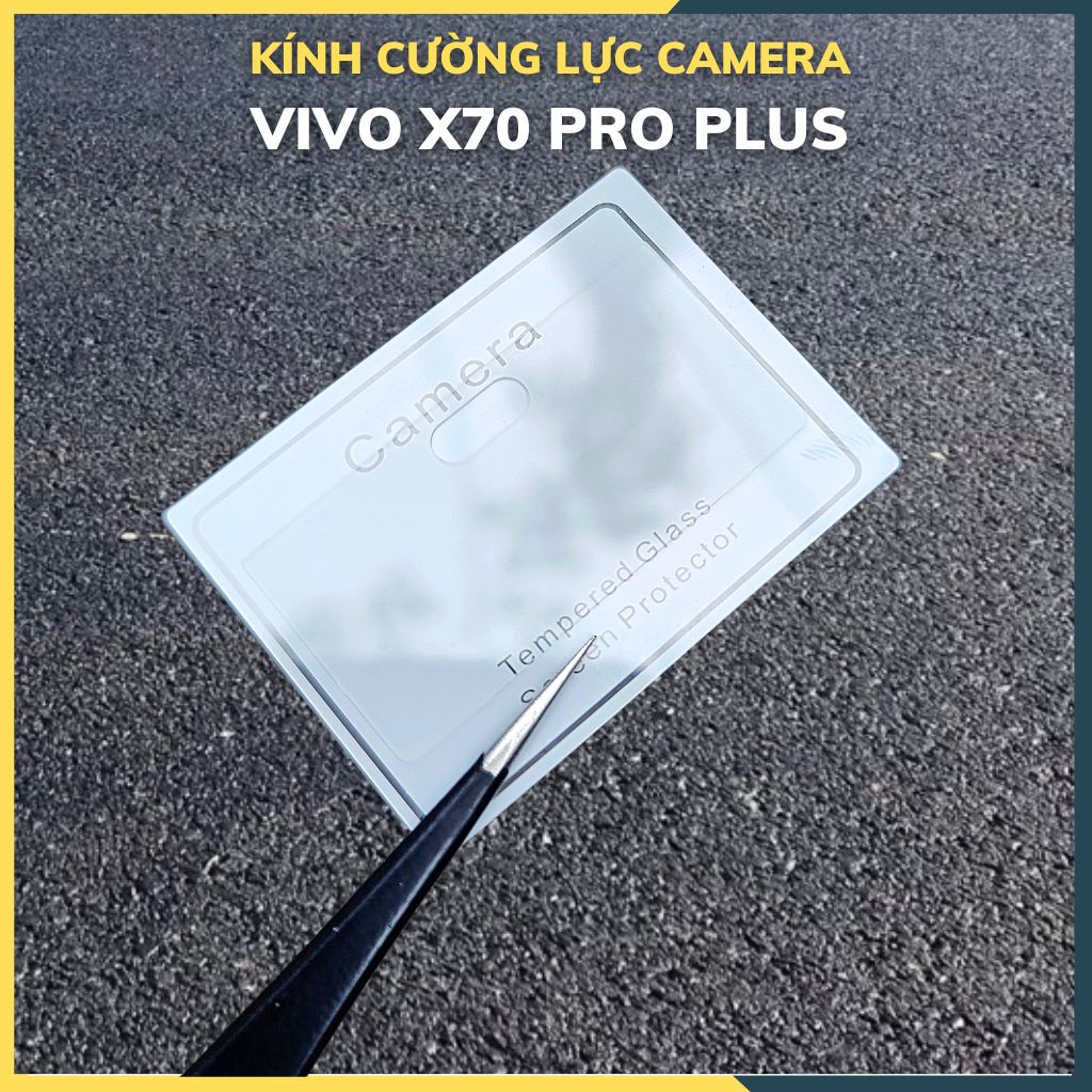 Kính cường lực Camera vivo x70 pro plus trong suốt chống trầy xướt giữ nguyên chất lượng hình ảnh - huỳnh tân store