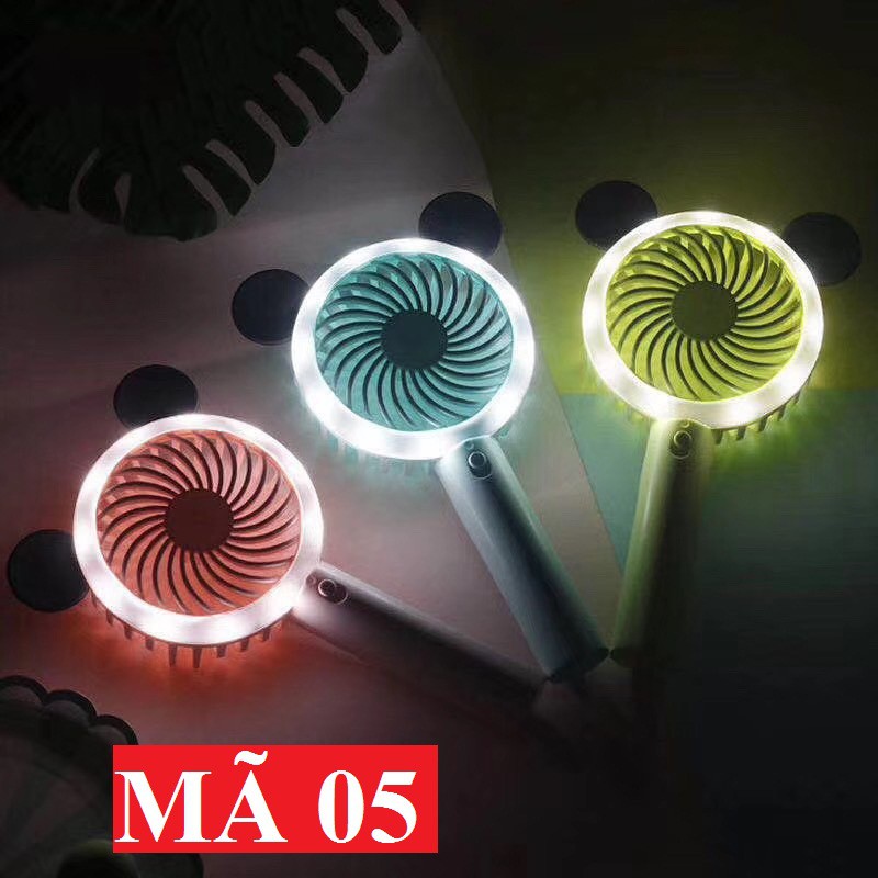QUẠT mini CẦM TAY TÍCH ĐIỆN SIÊU HÓT 2020 MÃ 05 | BigBuy360 - bigbuy360.vn