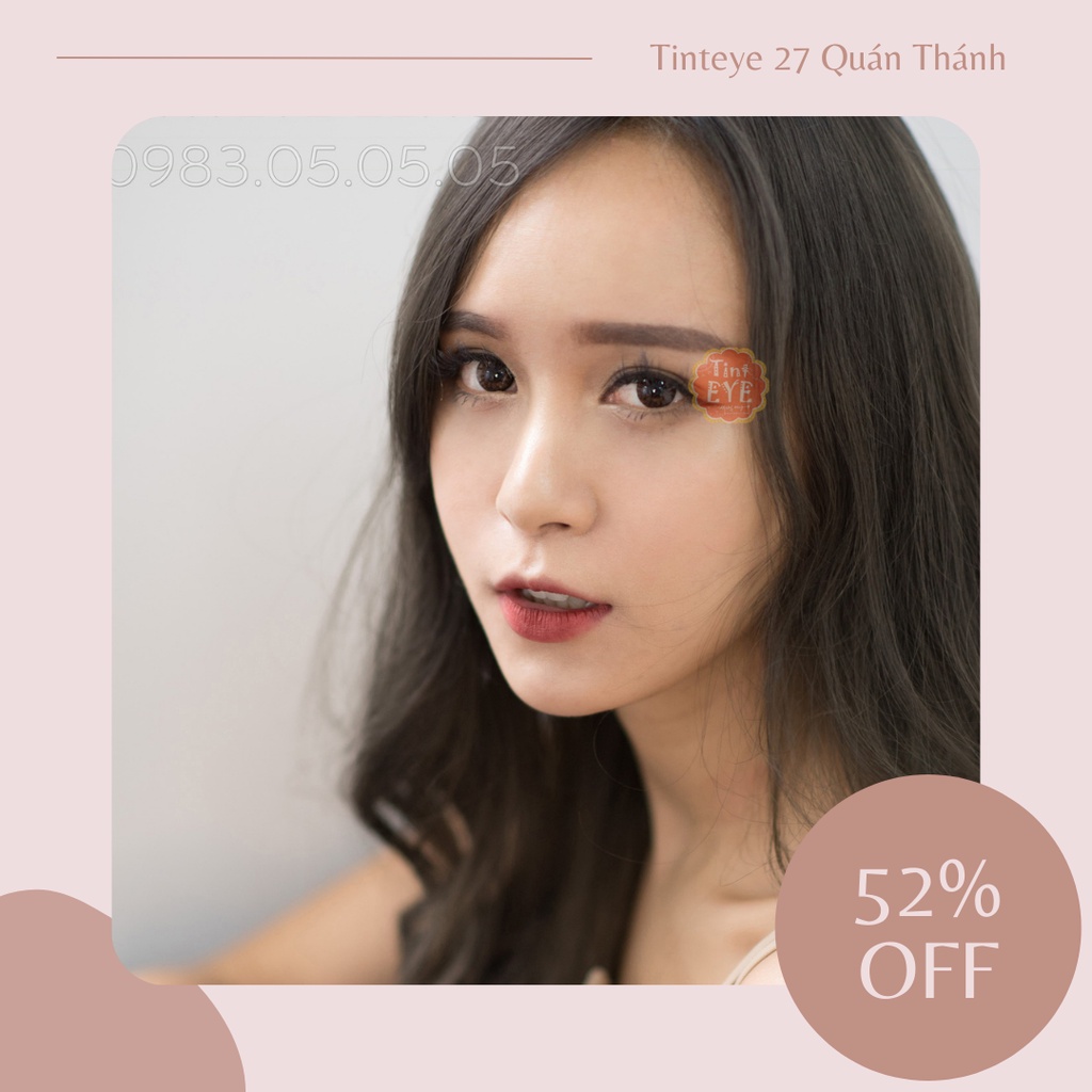 8 mẫu kính áp tròng tự nhiên Tinteye Lens 0 - 8 độ FLASHSALE