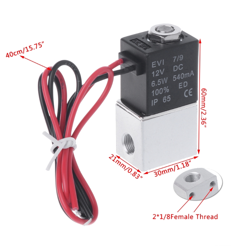 Van điện từ 12v DC đóng mở gas/khí/nước chuyên dụng chất lượng cao