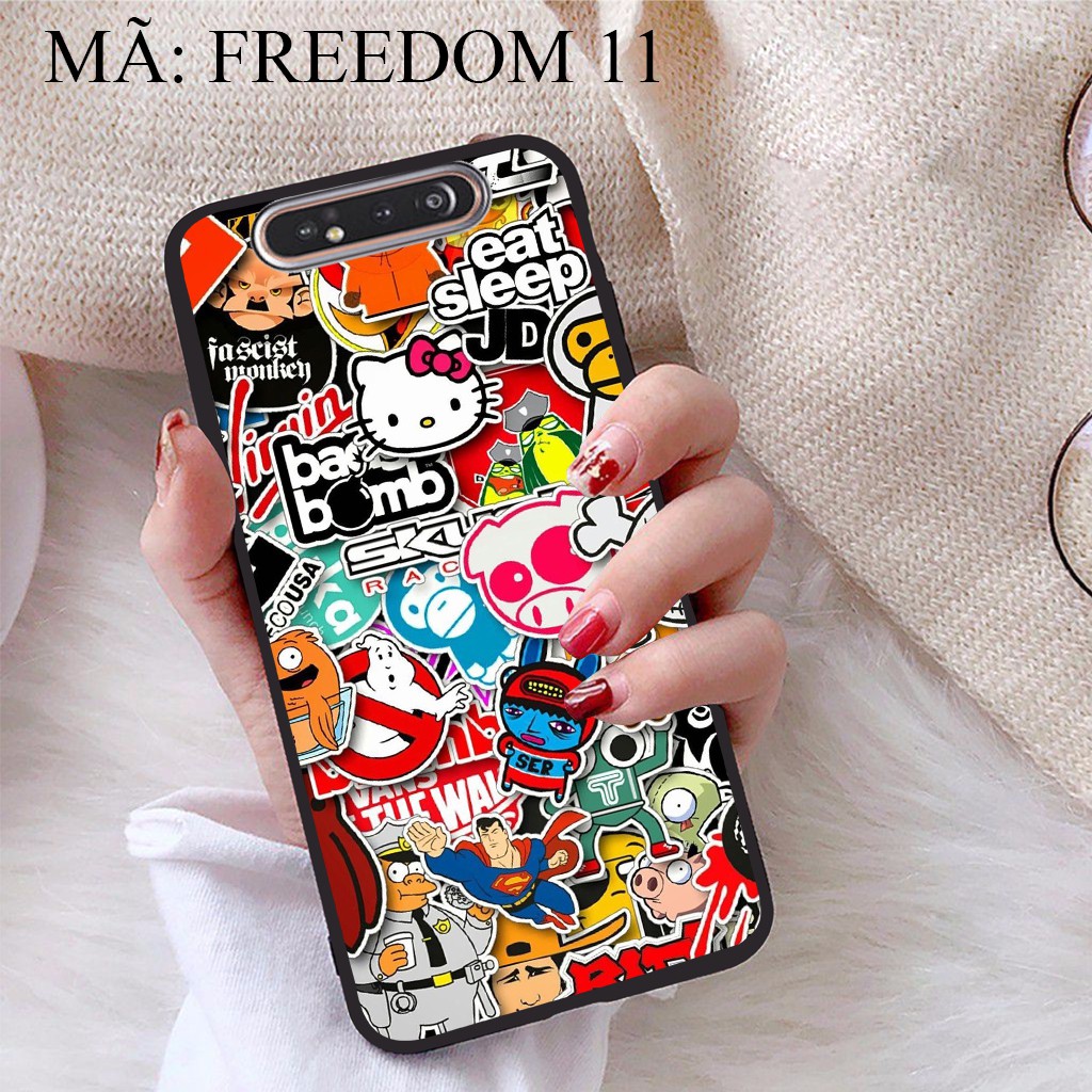 Ốp lưng Samsung A80 viền dẻo TPU BST Phong Cách Tự Do | BigBuy360 - bigbuy360.vn