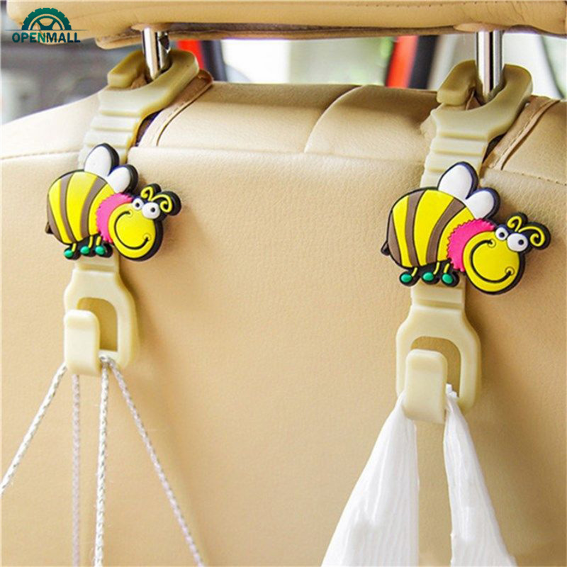 Set 2 Móc Treo Đồ Gắn Ghế Xe Ô Tô Tiện Lợi
