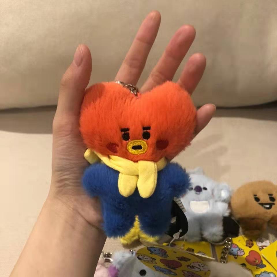 Hoạt Hình Móc Khóa Hình Nhân Vật bt21 Nhồi Bông Đáng Yêu