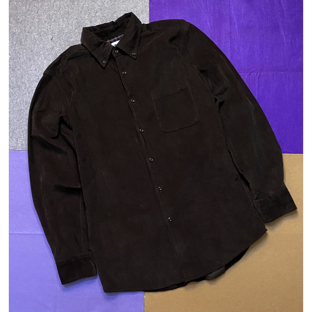 ÁO SƠ MI NHUNG TĂM 2HAND  UNISEX