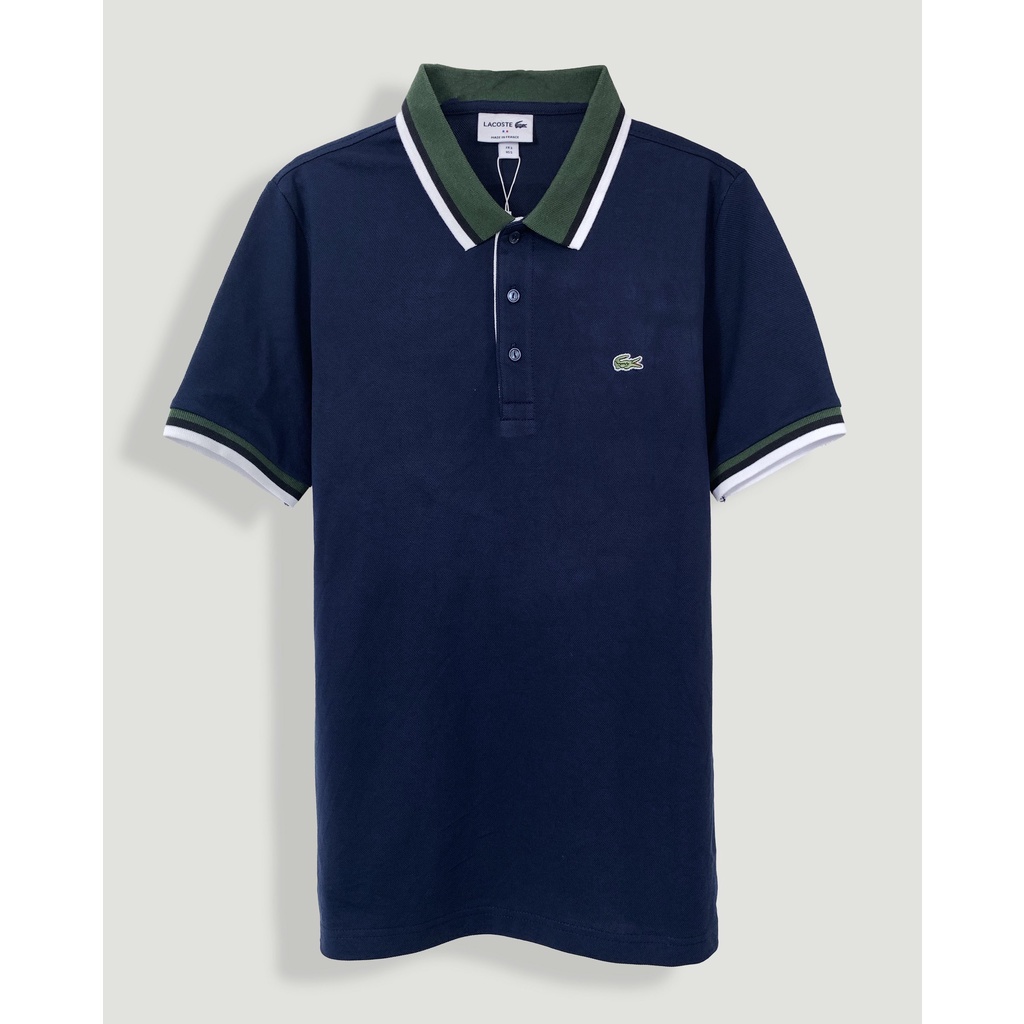 Áo Thun Nam Polo LACOSTE VIỀN Form Regular Made In France Vải Mềm Mịn Mát Cao Cấp DV 3 Màu, Hàng Xuất Xịn