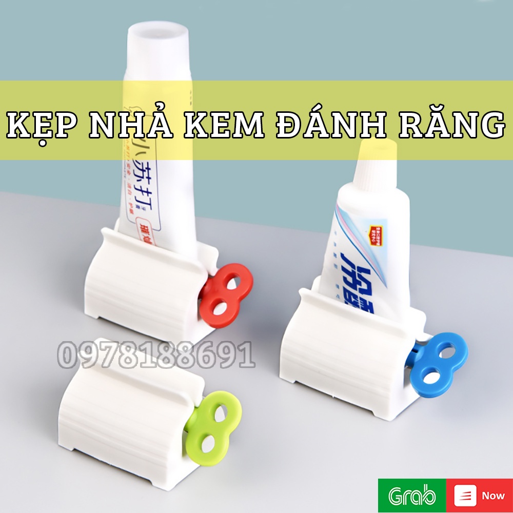 Dụng Cụ Kẹp Kem Đánh Răng – Nặn Kem Đánh Răng, Mỹ Phẩm Thông Minh Tiện Lợi