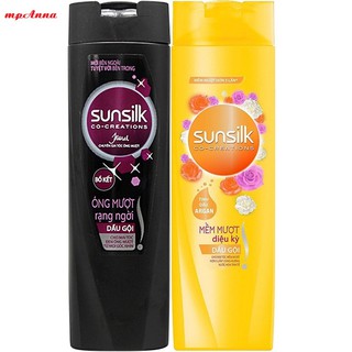 Dầu gội đầu Sunsilk mềm mượt diệu kỳ, óng mượt rạng ngời 170g