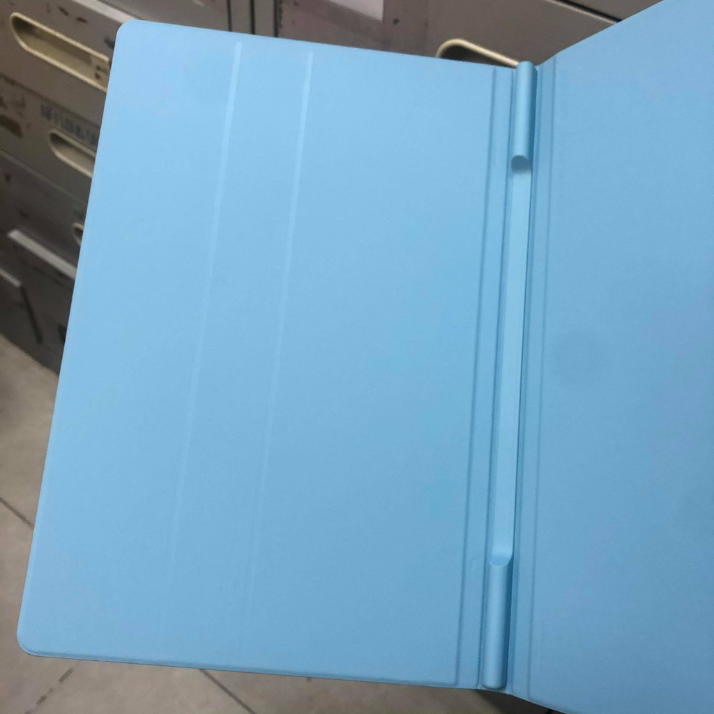 Bao Da Smart Book Cover Chính Hãng Samsung Galaxy Tab S6 Lite P615 P610 Chức Năng Đóng Tắt Màn Hình Có Khay Để Bút