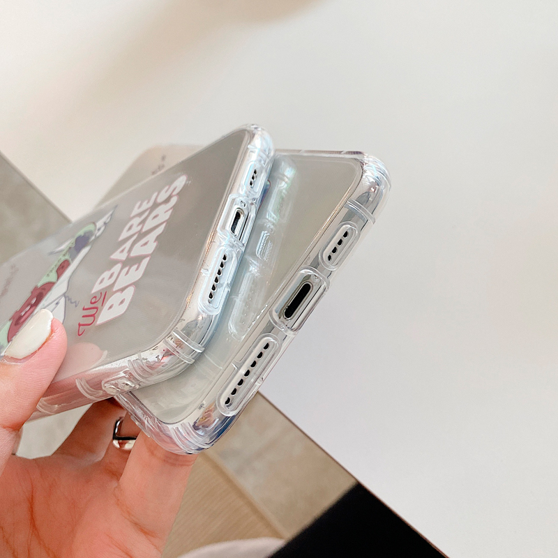 Ốp lưng Samsung Galaxy A10 A20 A30 A50 A30S A50S A70 A70S A7 2018 A750 A51 A71 A21S J7 Prime Vỏ bọc điện thoại TPU hình gấu mềm dễ thương | BigBuy360 - bigbuy360.vn