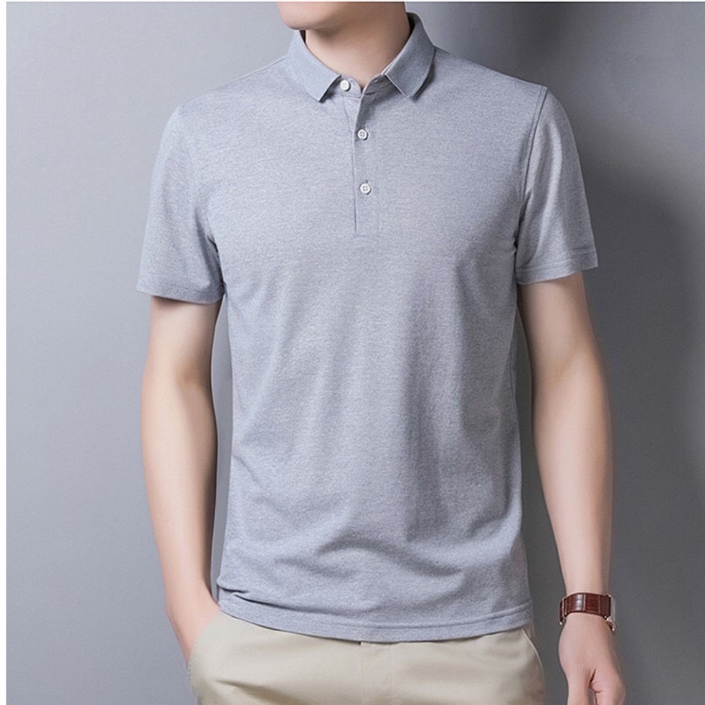 Áo polo nam cổ bẻ pantoni, Áo thun nam ngắn tay chất cotton dày dặn thoáng mát (ACB)