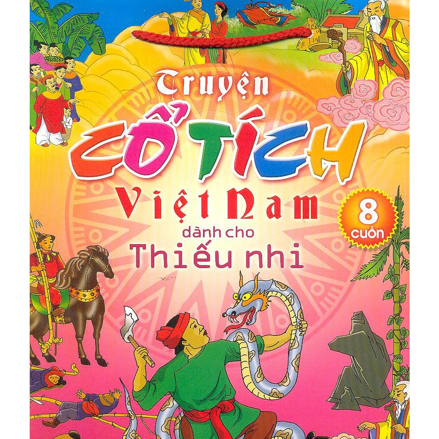 [ Sách ] Truyện Cổ Tích Việt Nam Dành Cho Thiếu Nhi (Bộ Túi 8 Cuốn)