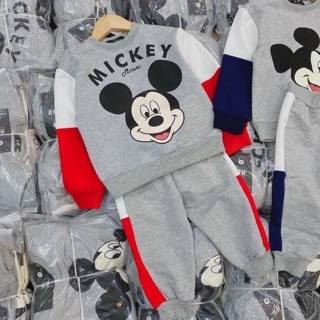 Xả kho bộ nỉ mickey siêu xinh