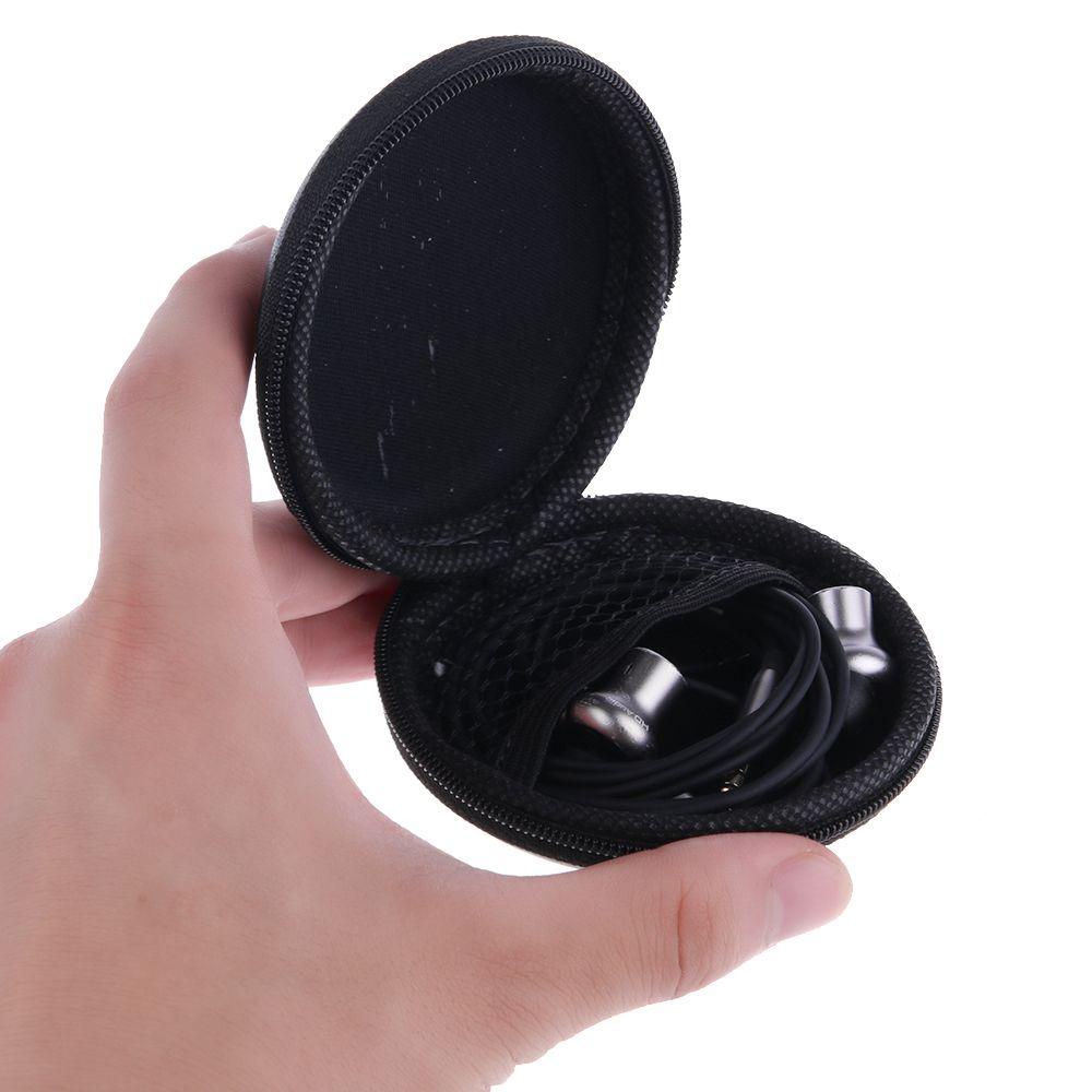 CHOOKEY Hộp Đựng Tai Nghe Hình Tròn Bỏ Túi Tiện Dụng