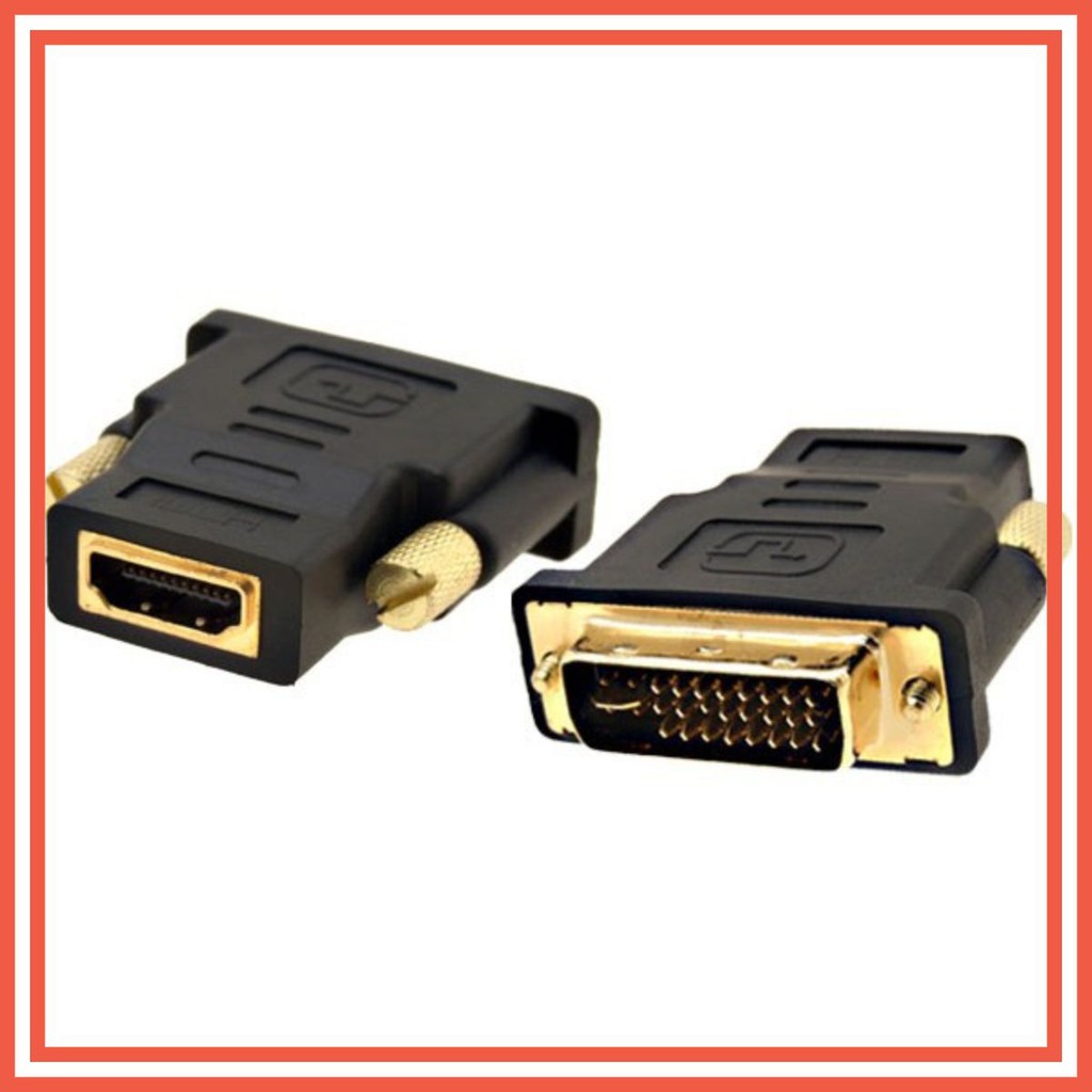 Đầu chuyển DVI HDMI chuyển đổi tín hiệu từ đầu DVI 24+1 24+5 sang HDMI loại tốt APELE