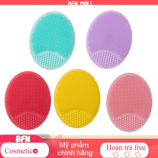 [ Quà Tặng ] Miếng rửa mặt silicon gai mềm mại Cleansing Pad Nhật