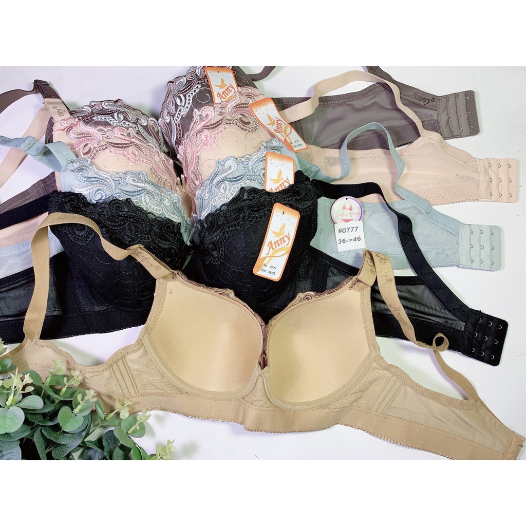 [Size 36-46] Áo ngực size lớn BigSize cup D, mút mỏng, có gọng Thái Lan