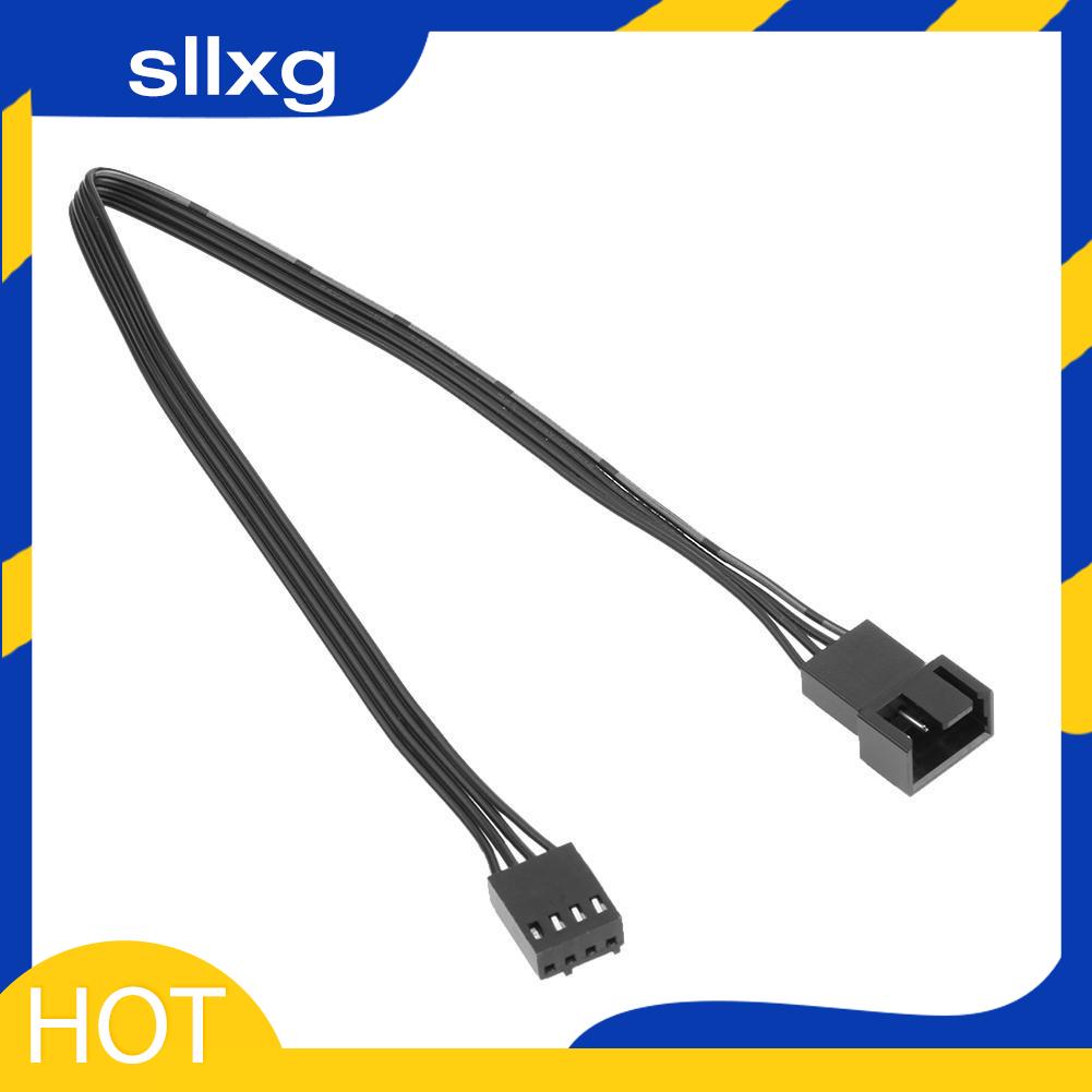 Dây cáp nối dài chia chuyển đổi cổng bo mạch chủ 4 chấu lỗ cắm sang PWM quạt tản nhiệt 4 chấu đầu cắm 25cm
