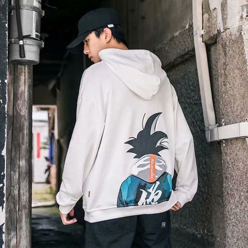 Áo Hoodie In Hình Dragon Ball Phong Cách Nhật Bản Cá Tính