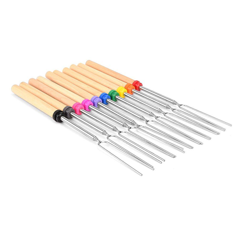SUENIN 1 / 4 Nĩa Nướng BBQ Bằng Thép Không Gỉ Mới
