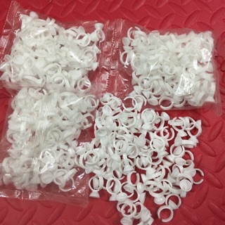Nhẫn đổ keo 2 ngăn ( đổ keo mi , mực phun xăm )