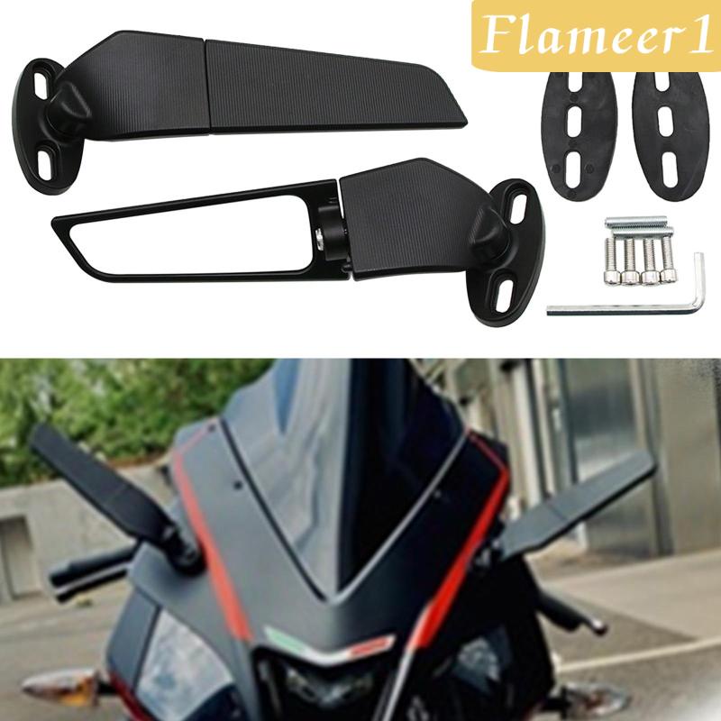 [Flameameer1] Gương Chiếu Hậu Xoay 360 Độ Cho Xe Máy Model R3 R25 R15V3