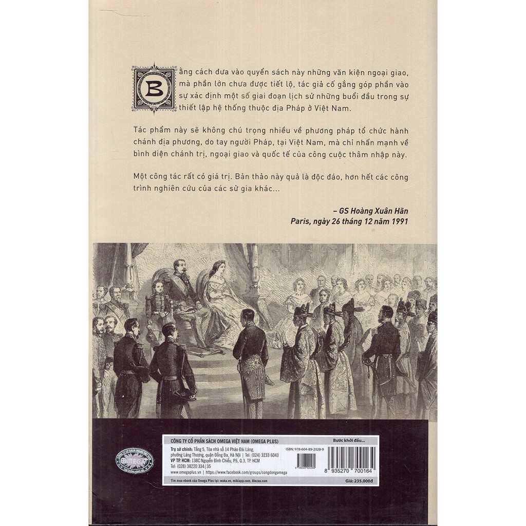 Sách - Bước mở đầu của sự thiết lập các hệ thống thuộc địa Pháp ở Việt Nam (1858-1897) (Tái bản 2018)