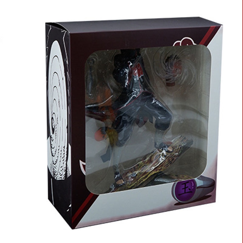 Mới Mô Hình Nhân Vật Naruto Shippuden Akatsuki Tobi Obito Uchiha Bằng PVC Thay Đổi Màu Sắc Kích Thước 26cm