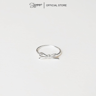 Nhẫn bạc 925 nữ - outlet 30 - shimmer silver