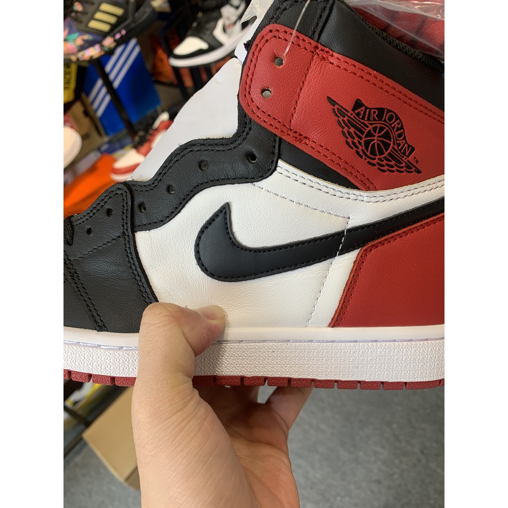 (FREESHIP) Giày thể thao AIR JORDAN 1 hightop cổ cao blacktoe | BigBuy360 - bigbuy360.vn