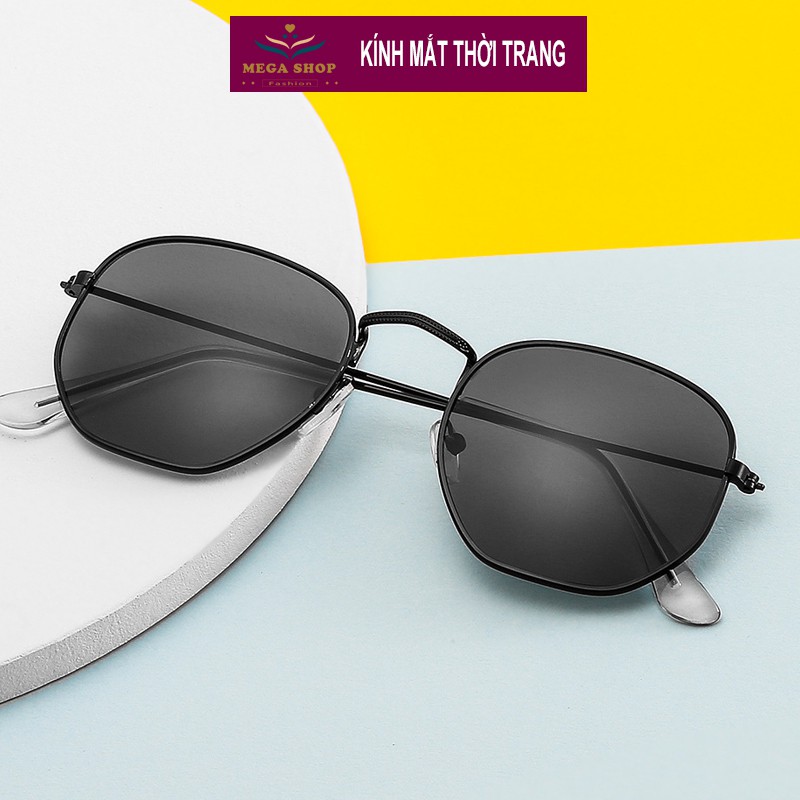 Kính râm vuông nhỏ dành cho nữ phong cách cổ điển, gọng kim loại chắc chắn, sang trọng | BigBuy360 - bigbuy360.vn