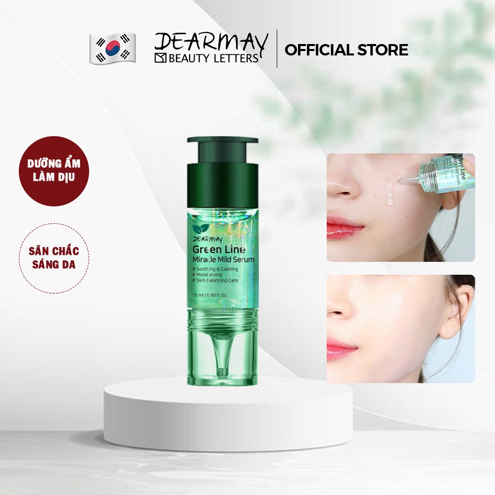 Tinh Chất Dưỡng Dearmay Green Line Miracle Mild Serum 15ml