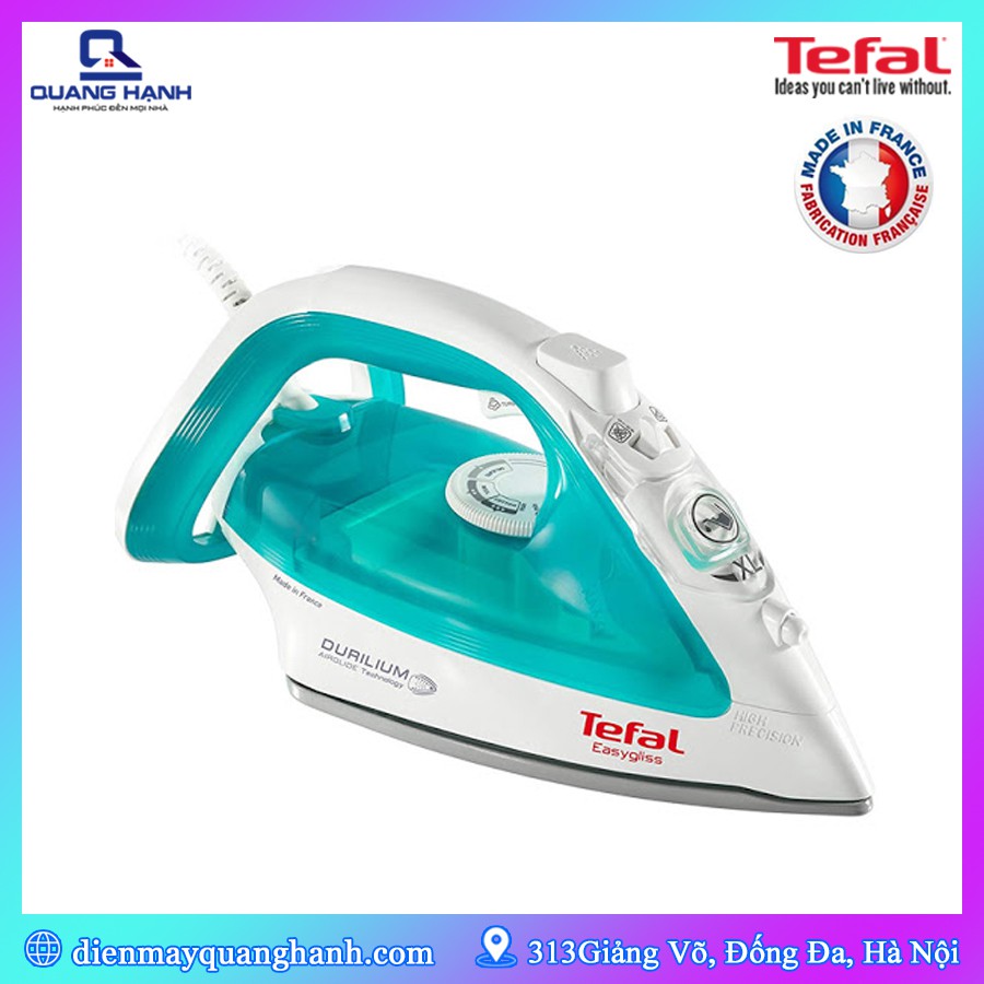 Bàn ủi hơi nước Tefal FV3951 2400W Hàng chính hãng