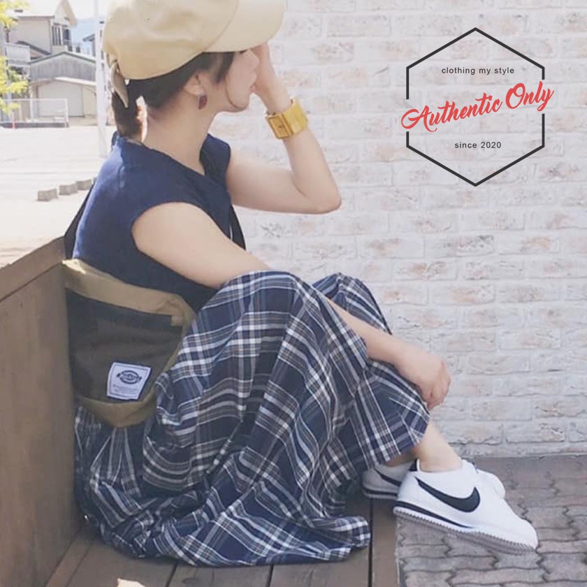 Giày Nike Cortez Leather Móc Đỏ, Đen Classic - 807471/904764